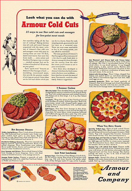Armour Meat Ad, 1943