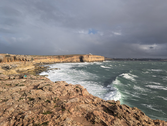 Vagues fortes et érosion