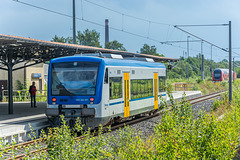 650 057 der Freiberger Eisenbahngesellschaft