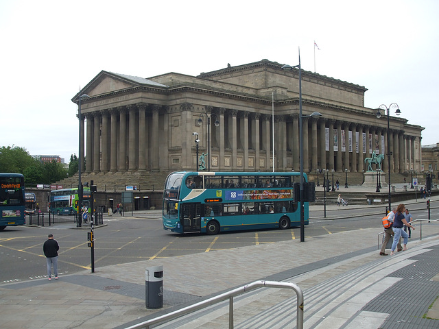 DSCF7978  Arriva Merseyside Enviro400  in Liverpool - 16 Jun 2017