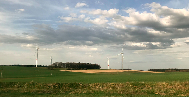 Belgian wind turbines