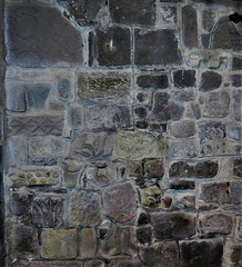 wirksworth church, derbs ; c12 fragments in s. transept