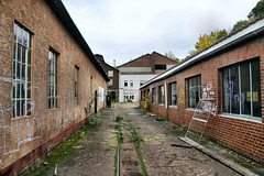 Verwaistes Werksgelände des ehem. Eisenwerks Geweke (Hagen-Haspe) / 22.10.2022