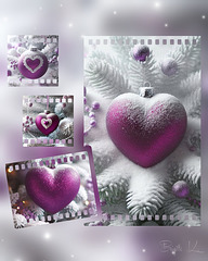 purple hearts