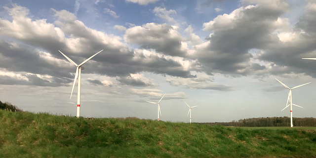 Belgian wind turbines