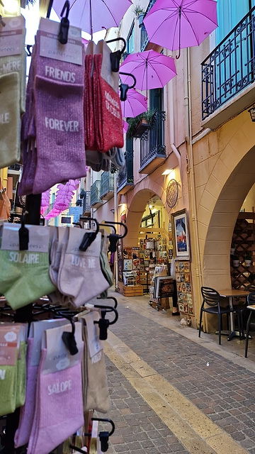 Paillettes et chaussettes