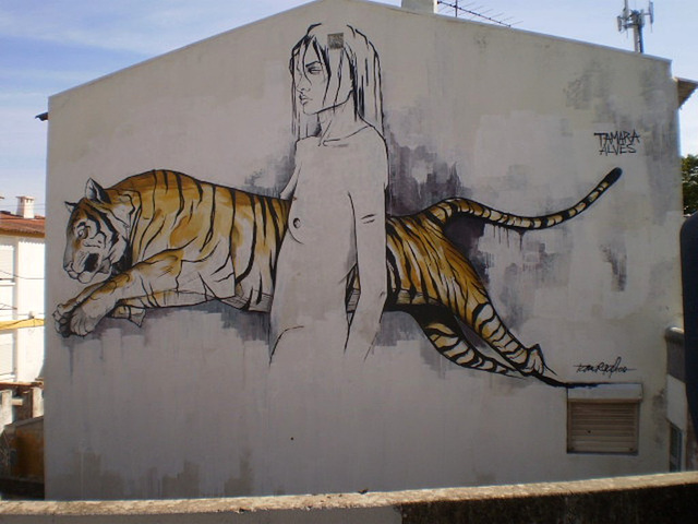 Mural by Tamara Alves.