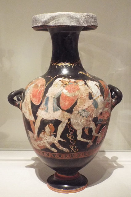 Terracotta Hydria with a Cover from Amphipolis in the Metropolitan Museum of Art, June 2016