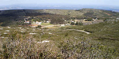 Royal Ice Factory viewed from top of Montejunto Sierra.