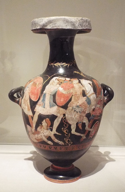 Terracotta Hydria with a Cover from Amphipolis in the Metropolitan Museum of Art, June 2016