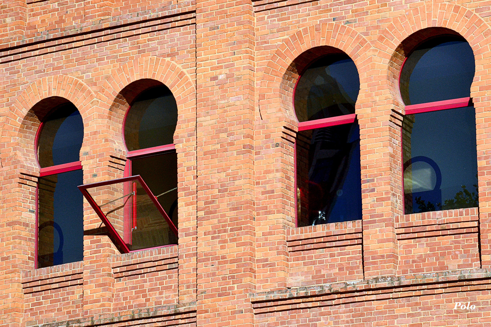 Detalle de las ventanas.