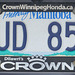 Nummernschild Manitoba