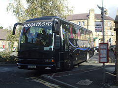 DSCF1245 Murgatroyd Coach Travel LUI 1525 (R636 VNN) in Pateley Bridge - 27 Aug 2015