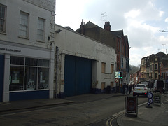 DSCF3097 The old Eastern National bus garage in Colchester - 8 Apr 2016