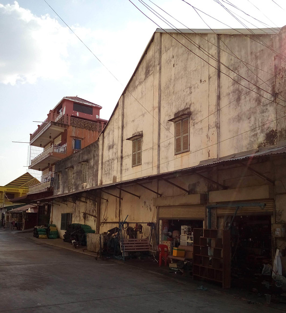 Façade à saveur cambodgienne