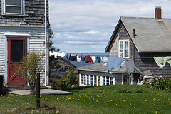 Clothesline with a view