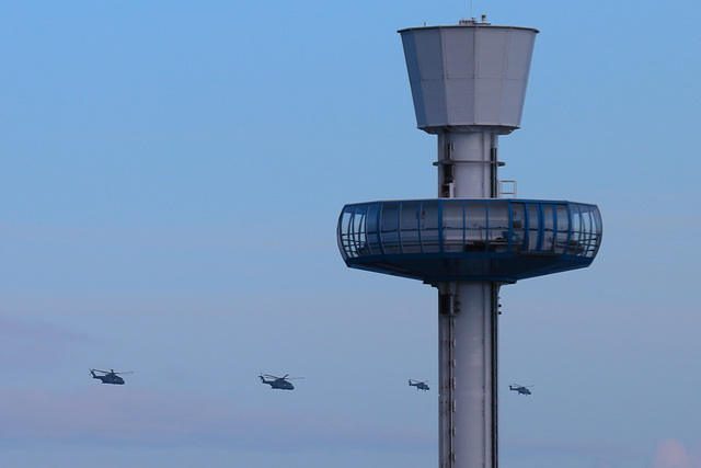 Lynxes and Merlins heading for Portland