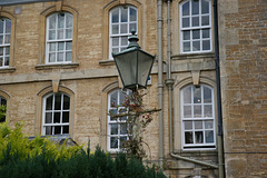 Old Gas Lamp In Cirencester