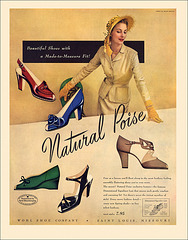 Wohl Shoes Ad, c1946
