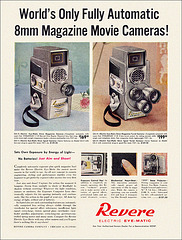 Revere Movie Camera Ad, 1958
