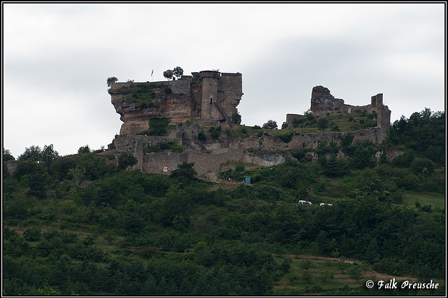 Burgruine in der Tarnschlucht