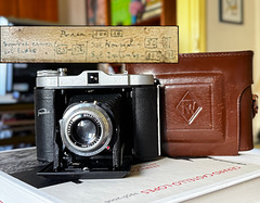 My first camera, a gift from my father.