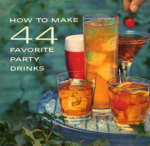 44 Favorite Party Drinks, c1961