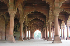 Archways At The Red Fort