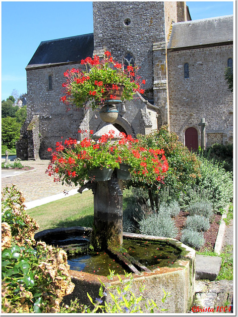 Whispering water of the little fountain