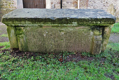 feniton church, devon , c17 chest tomb of john prings +1620 (1)