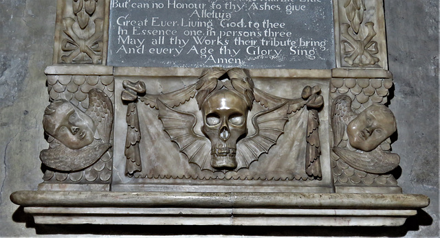 wirksworth church, derbs; c18 low family tomb c.1719