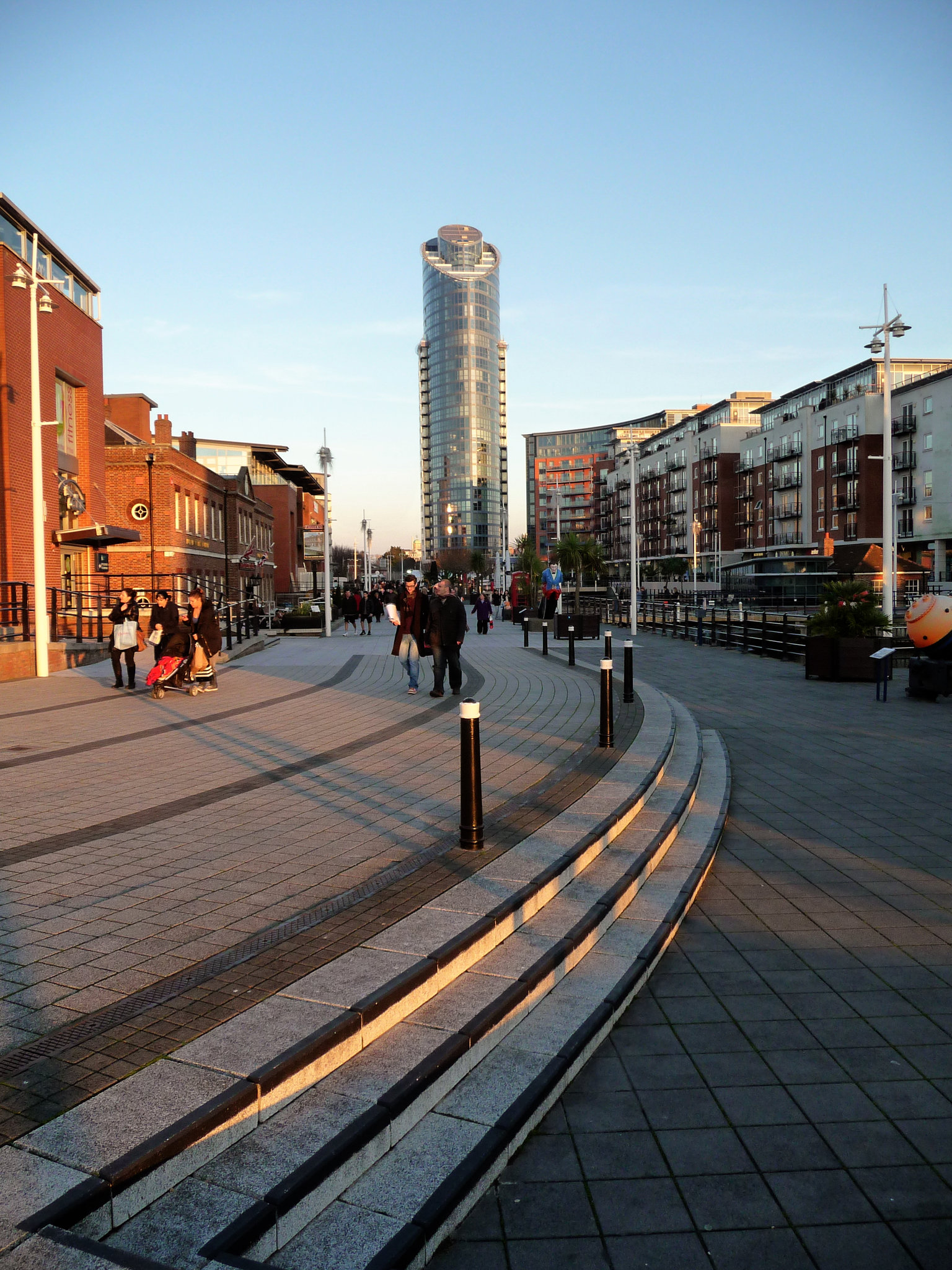 HFF from  Gunwharf Quay Portsmouth