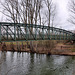 Westfalia-Brücke über der Lippe (Lünen-Beckinghausen) / 4.03.2023