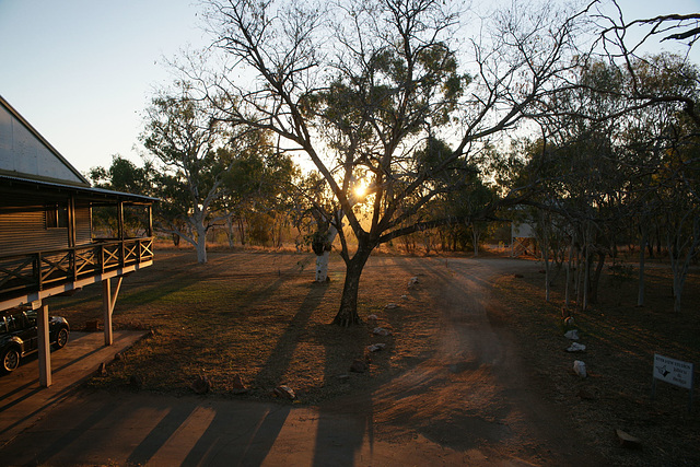 Fitzroy River Lodge At Dusk