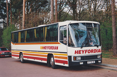 Heyfordian Coaches 2779 UE (FWL 782Y) at Barton Mills – May 1992 (159-18A)
