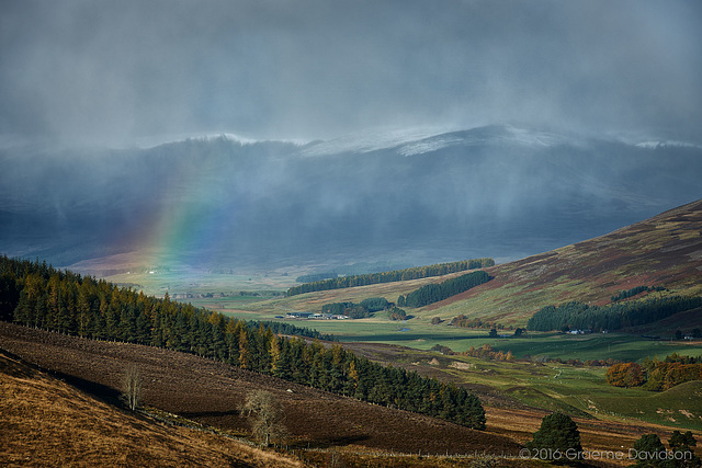 Snow approaching - Glen Clova