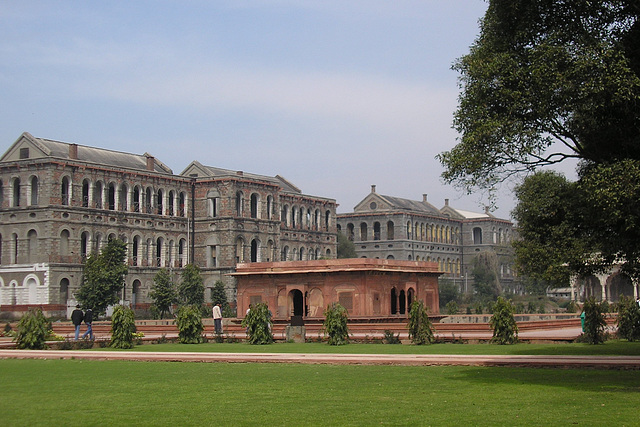 Old Barracks At The Red Fort