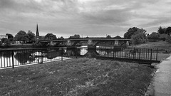 River Leven and Dumbarton Bridge