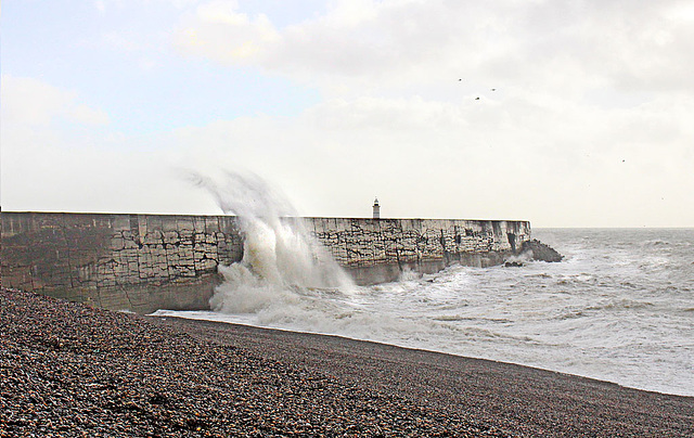 Newhaven breakwater - 18.11.2015