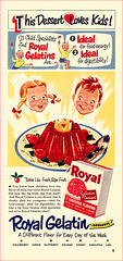 Royal Gelatine Ad, 1950
