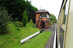 Signal Box At Crowcombe Heathfield