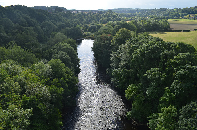 Dee River (view from Pontcysyllte Aqueduct)