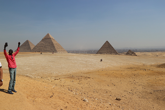 Piràmides de Gizeh-El Caire-Egipte.