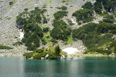 Bulgaria, Pirin Mountains, The Northern Shore of the Fish Lake