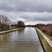 Blick auf den Datteln-Hamm-Kanal (Lünen-Beckinghausen) / 4.03.2023