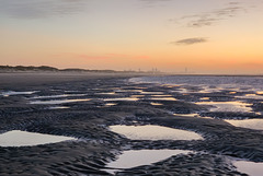 Belgien - Blick von De Haan nach Ostende Belgien - Blick von De Haan nach Ostende