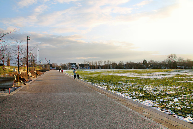 Lippepark, ehemals Zechengelände Schacht Franz (Hamm-Herringen) / 3.02.2019