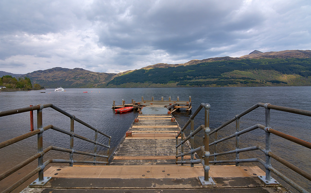 Tarbet pier, Loch Lomond