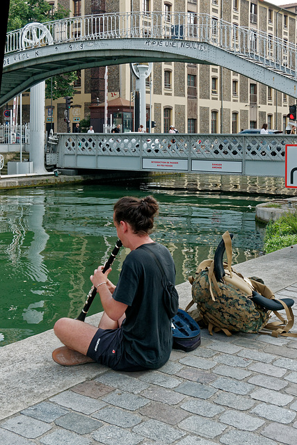 Le musicien du canal