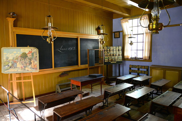 Zuiderzee Museum 2015 – Schoolroom 1905